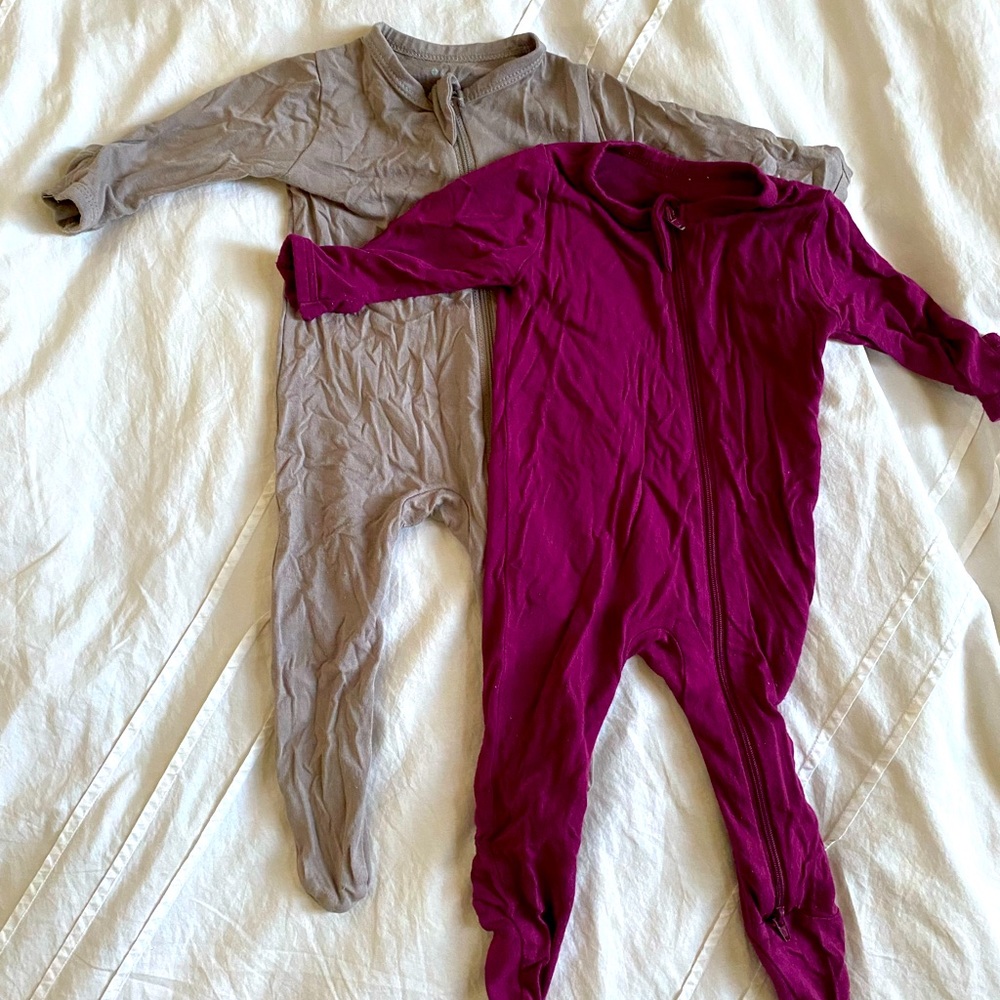 Kyte baby footies - set of 2